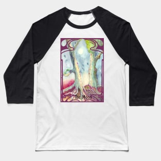 The Moon tarot card Baseball T-Shirt